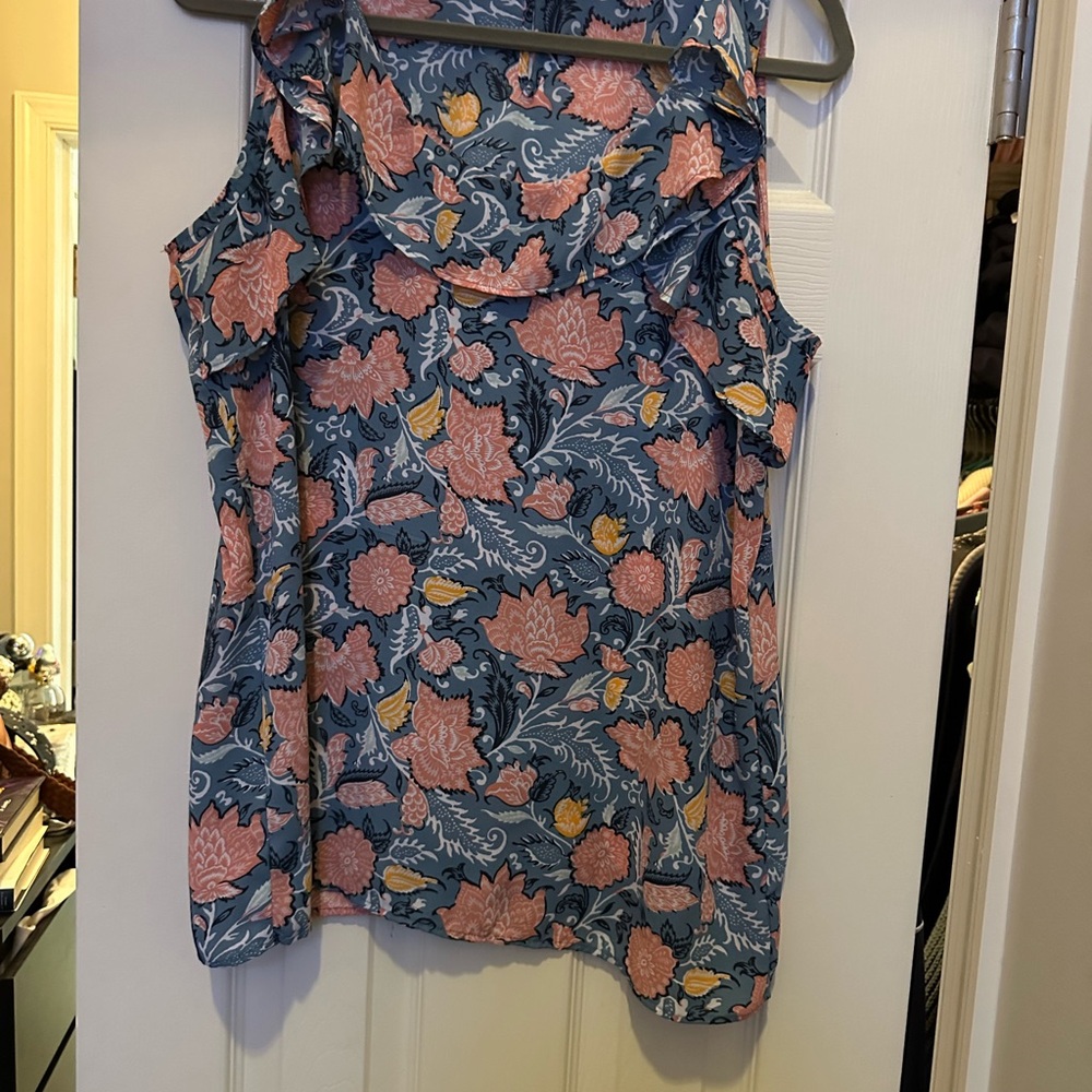 Loft Floral Sleeveless Top